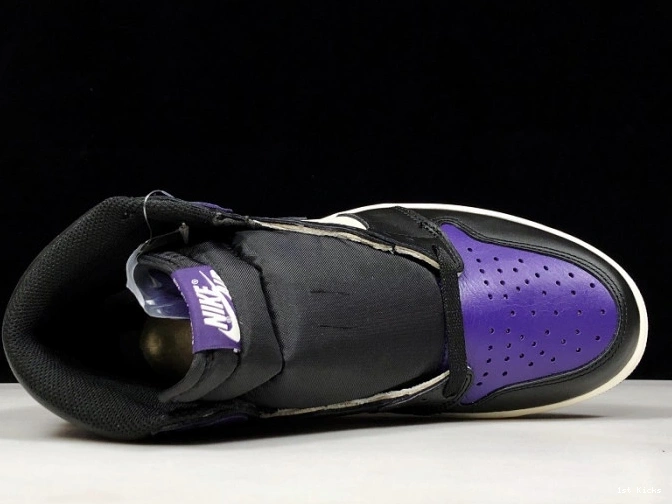 1st Kicks 1 Court Air Jordan Purple 555088-501 0708